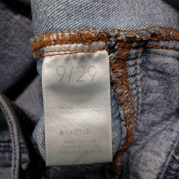 Simple Society Women's Blue Jeans with hip cut outs_9/29 - Picture 5 of 9